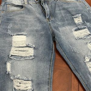 Ripped Distressed Jeans